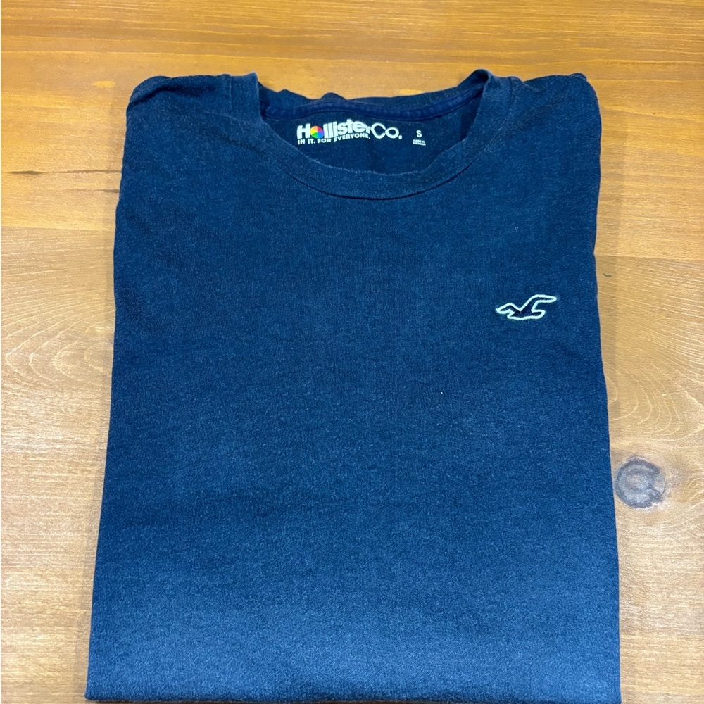Hollister Crewneck Tee with Logo